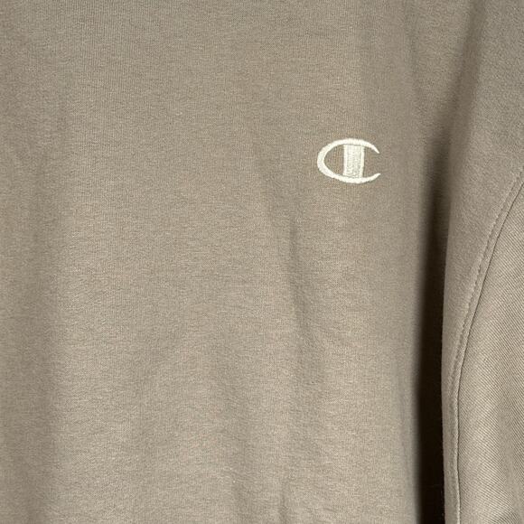 Champion Sweatshirt Men’s Large Eco Authentic Brown Crewneck Pullover Sweater - Picture 3 of 5
